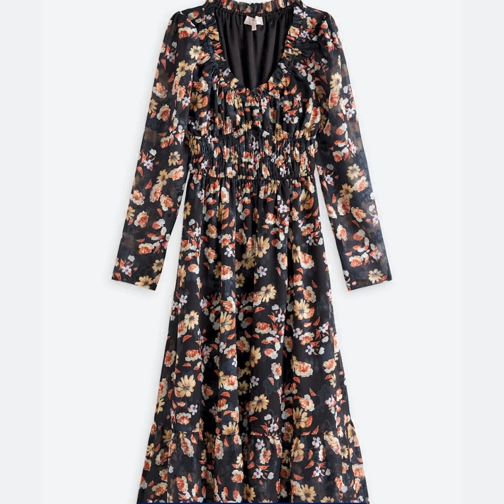 Dizzy Lizzy Women’s Size X-Large  Long sleeved Bottom Dress